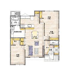 高松市仏生山町甲 一戸建 両備エルブライト仏生山D号地モデル