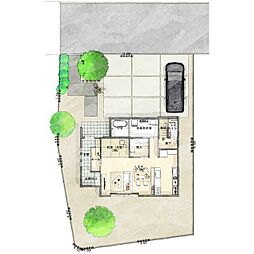 木田郡三木町池戸 一戸建 アイタウン三木池戸II23号地モデル