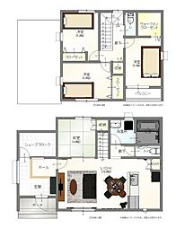 高松市国分寺町新居 一戸建 国分寺町新居 新築2階建て