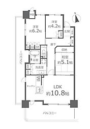 高松市 桜町2丁目 (栗林駅) 10階 3LDK