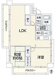 労住協第22ビル　末広町マンション　605 6階 2LDK