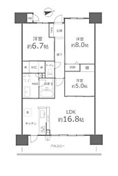 サーパスシティ栗林公園イーストテラス 5階 3LDK