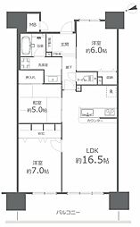 高松市 桜町1丁目 (栗林駅) 5階 3LDK