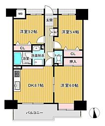 ダイアパレス茜町インタースクエア壱番館 15階 3DK