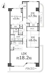 高松市 扇町1丁目 (昭和町駅) 3階 2SLDK