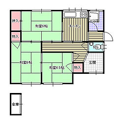 庄内町2丁目借家　南6号