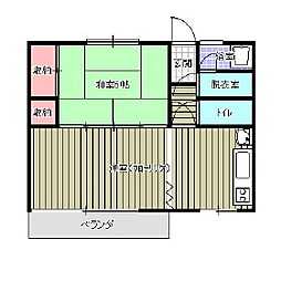 村上ハイツ 2階西