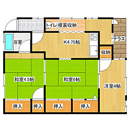 久保田町3丁目借家 東南