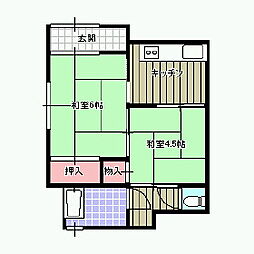 土橋2丁目借家