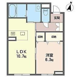 アルフラット河内町 Ａ0103