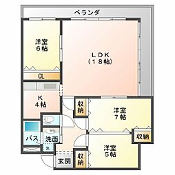 ベルレジョン 205号室