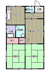 新田町2丁目貸家　西端