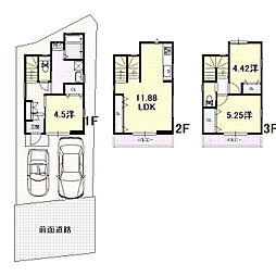 高知市薊野西町 一戸建 高知市薊野西町2丁目南向き新築住宅