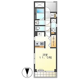 高知市南はりまや町2　1R　2F（オール電化・菜園場町近く）