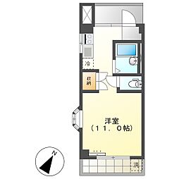 高知市小石木町　1R　2F（小型犬or猫2匹相談可・角部屋）