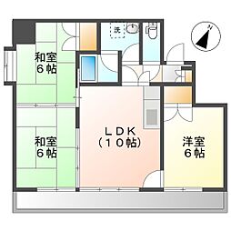 高知市桟橋通4 3LDK 6F(初期費用減額CP)