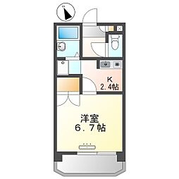 高知市桟橋通1 1K 2F(初期費用減額CP)