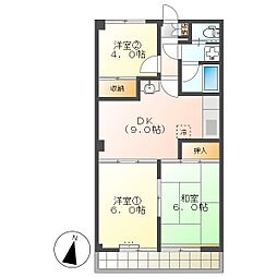 高知市大川筋2　3DK　2F（仲介手数料50％割引etc）