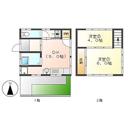高知市北高見町 2DK 戸建（ペット相談・初期費用減額CP）