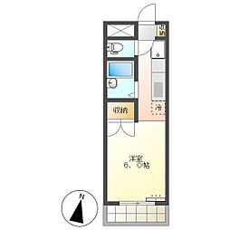 高知市新屋敷1　1K　3F（敷0礼0・エレベーター・南向）