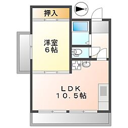 高知市桟橋通1 1LDK 最上階(ペット・初期費用減額CP)