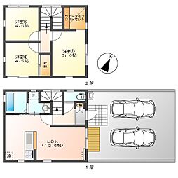 高知市神田　戸建　3LDK（P2台込・小型犬相談可）