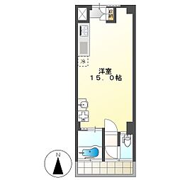 高知市上町5 1R 6F(初期費用減額CP)