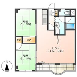 高知市城山町　2LDK　4F（初期費用減額CP）