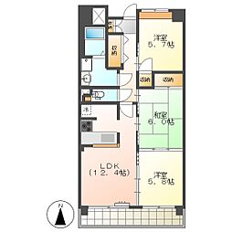高知市大原町 3LDK 3F(初期費用減額CP)
