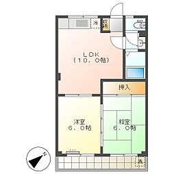 高知市神田　2LDK　3F（初期費用減額CP）