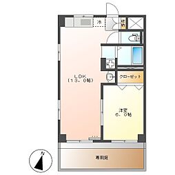 高知市愛宕町4　1LDK　1F（割引有・無料ネット・単身用）