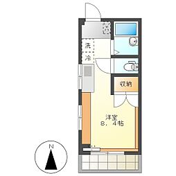 高知市桟橋通1　1R　3F（割引CP・猫可・南向）