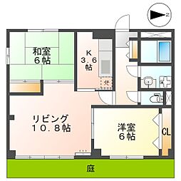 高知市六泉寺町　2LDK　1F（初期費用CP）