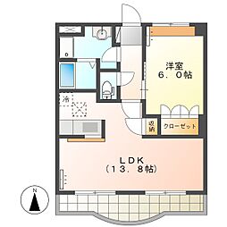 高知市朝倉横町　1LDK　1F