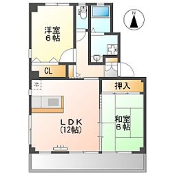 高知市城山町 2LDK 最上階