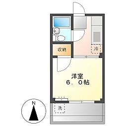 高知市東石立町　1K　1F（南向き）