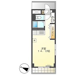 高知市神田　1R　2F（角部屋・西向・P有要確認）