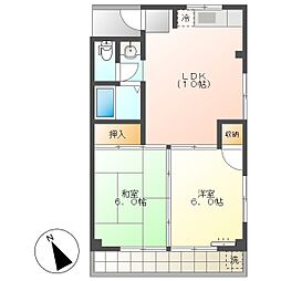 高知市百石町　2LDK　1F（無料ネット・角部屋・敷地内P）