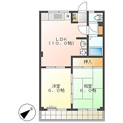 高知市神田　2LDK　4F（初期費用減額CP）