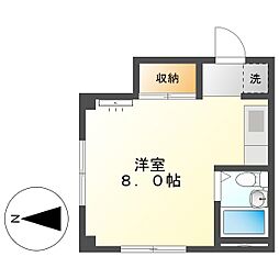 高知市城山町　1R　2F（角部屋・バス停徒歩1分・駐輪可）