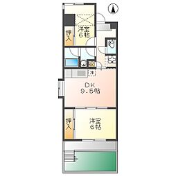 高知市城山町 2DK 1F(ペット・初期費用減額CP)