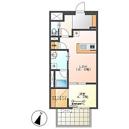 高知市中須賀町　1LDK　3F（最上階・無料ネット・P有）