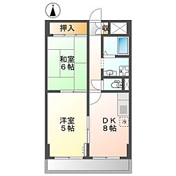 高知市北新田町 2DK 3F(初期費用減額CP)