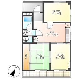 高知市東久万　3DK　2F（無料ネット・南向・P有）