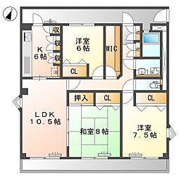 高知市西久万 3LDK 最上階(初期費用減額CP)