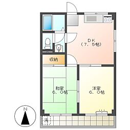 高知市南河ノ瀬　2DK　5F（ペット2匹迄相談可・P1台込）