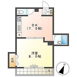 高知市桟橋通3　1DK　3F（ペット・初期費用減額CP）