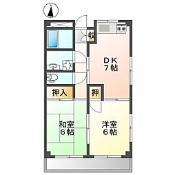 高知市西久万 2DK 2F(初期費用減額CP)