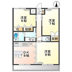 高知市石立町 3LDK 3F(初期費用減額CP)