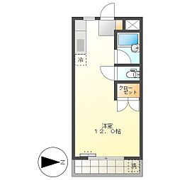 高知市朝倉南町　1R　1F（無料ネット・東向・割引CP）